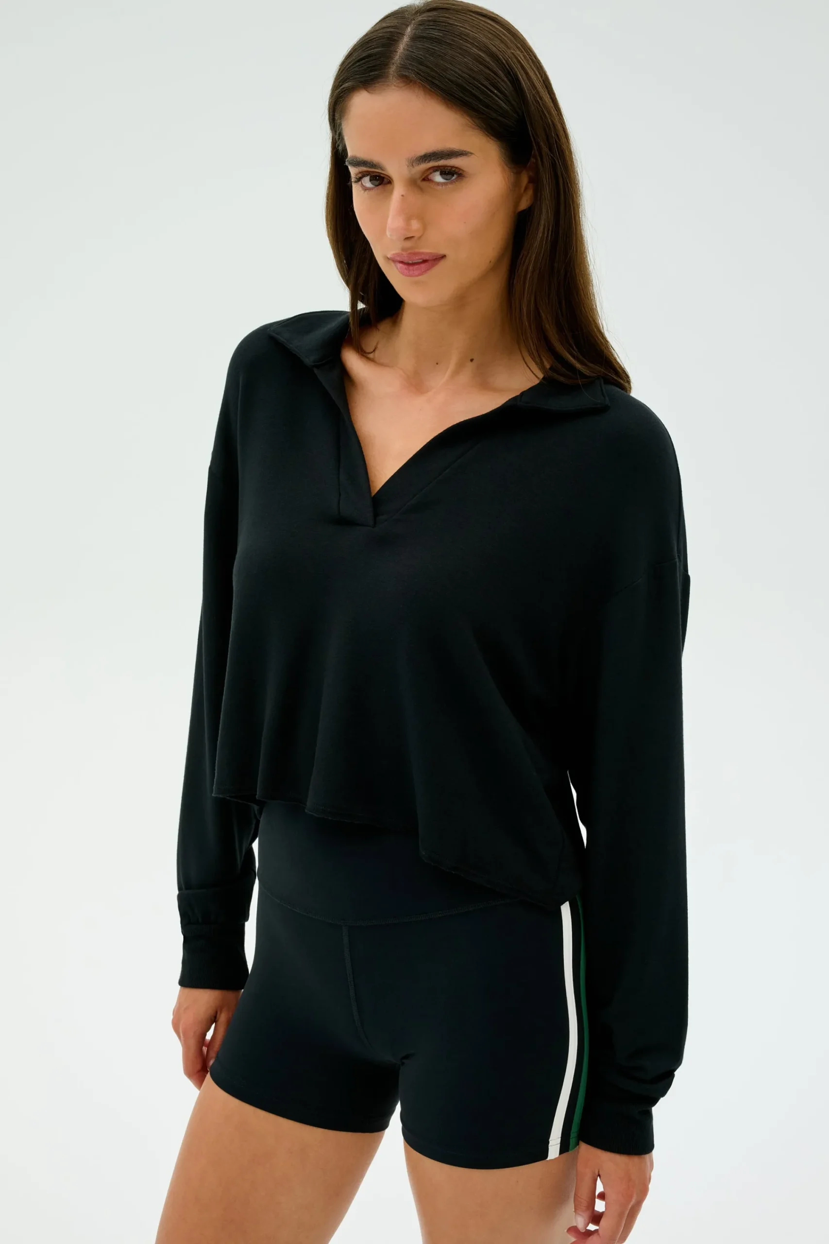 Sale Joan Fleece Polo Sweatshirt Sweats & Tracksuits