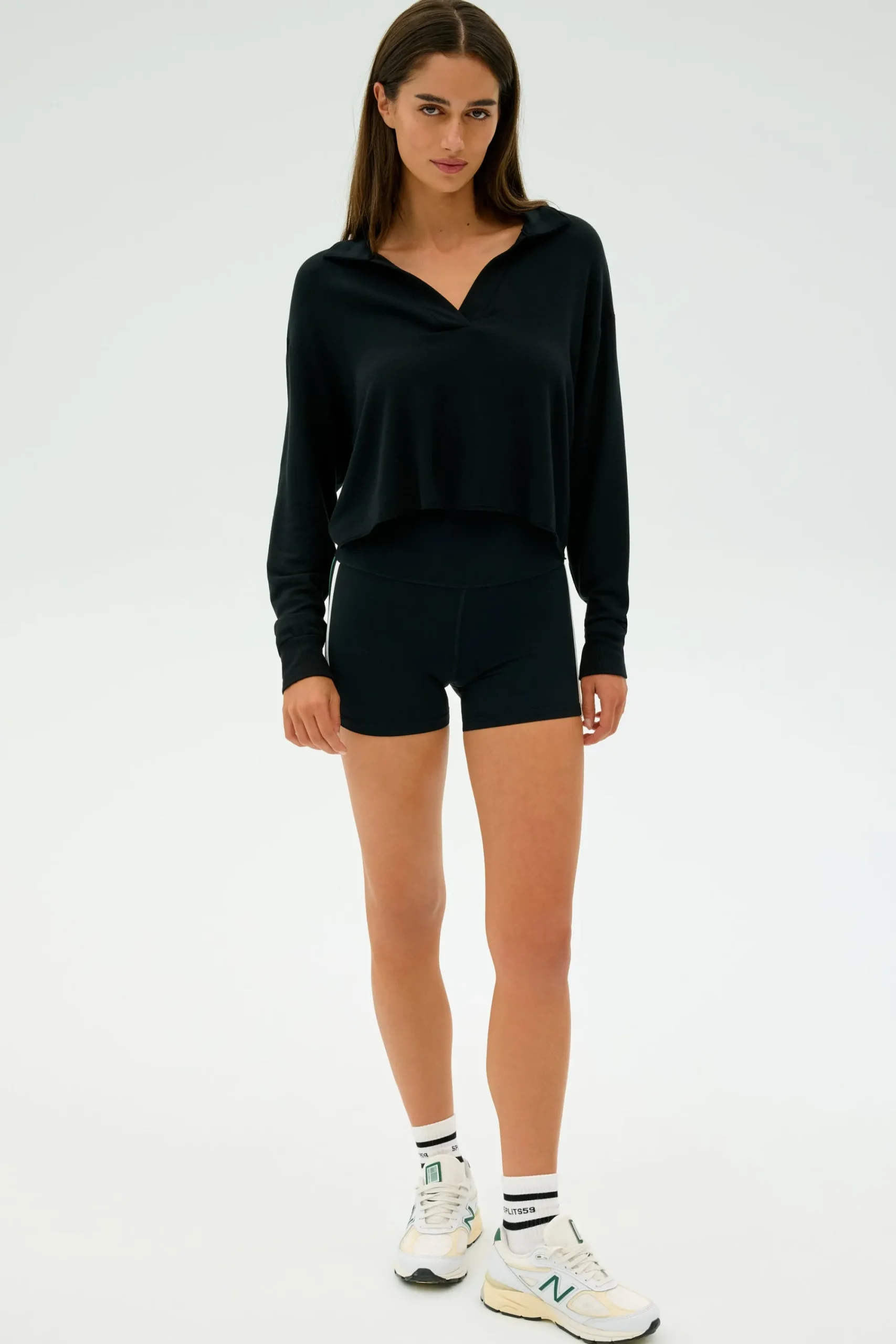 Sale Joan Fleece Polo Sweatshirt Sweats & Tracksuits