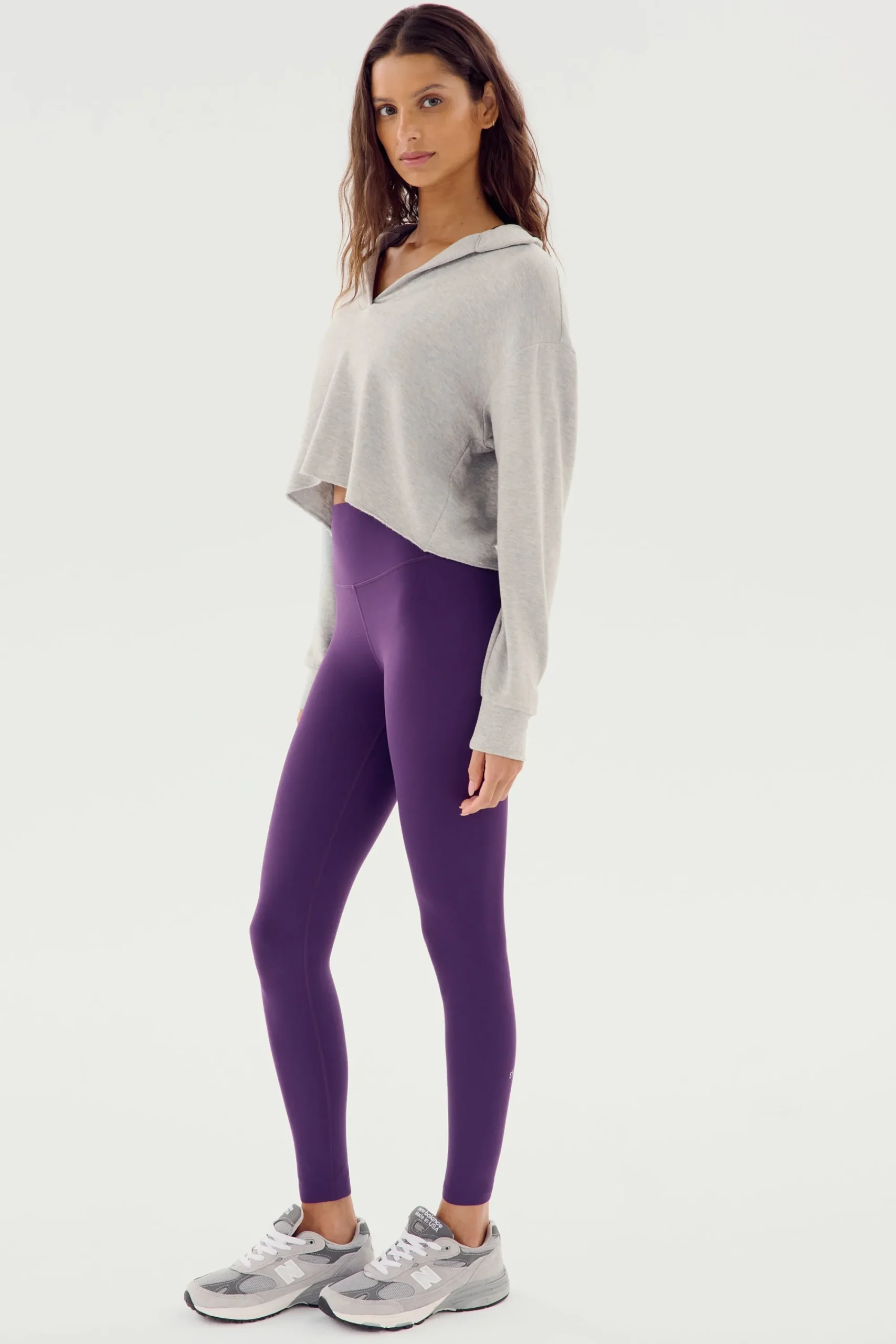 New Joan Fleece Polo Sweatshirt Sweats & Tracksuits