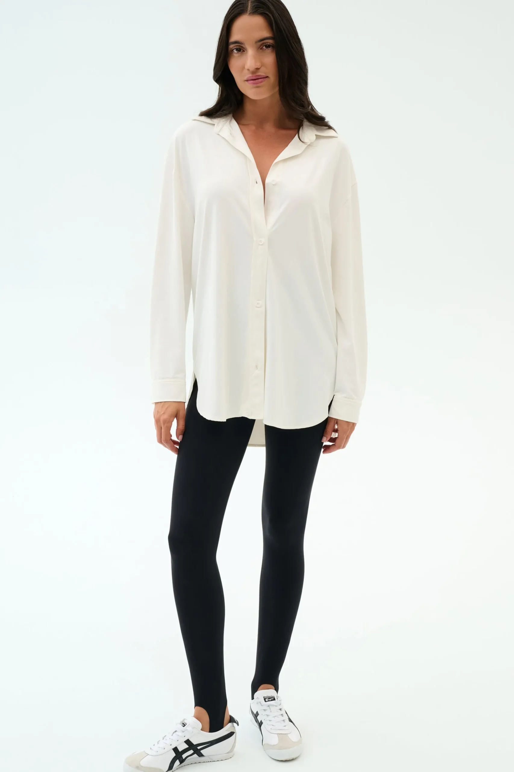 Sale Kate Airweight Lite Button Down Tops & Tanks