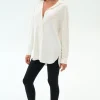Sale Kate Airweight Lite Button Down Tops & Tanks