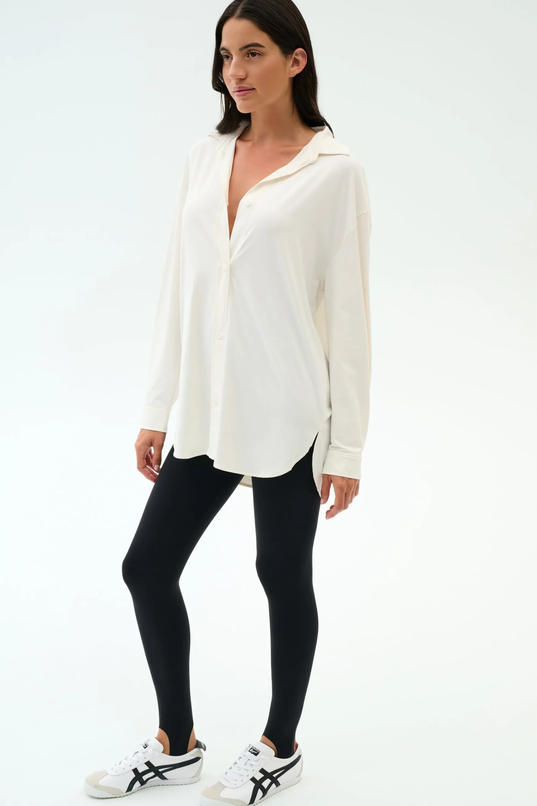 Sale Kate Airweight Lite Button Down Tops & Tanks