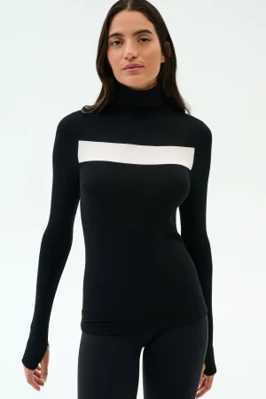 Hot Lennon Rib Turtleneck Tops & Tanks