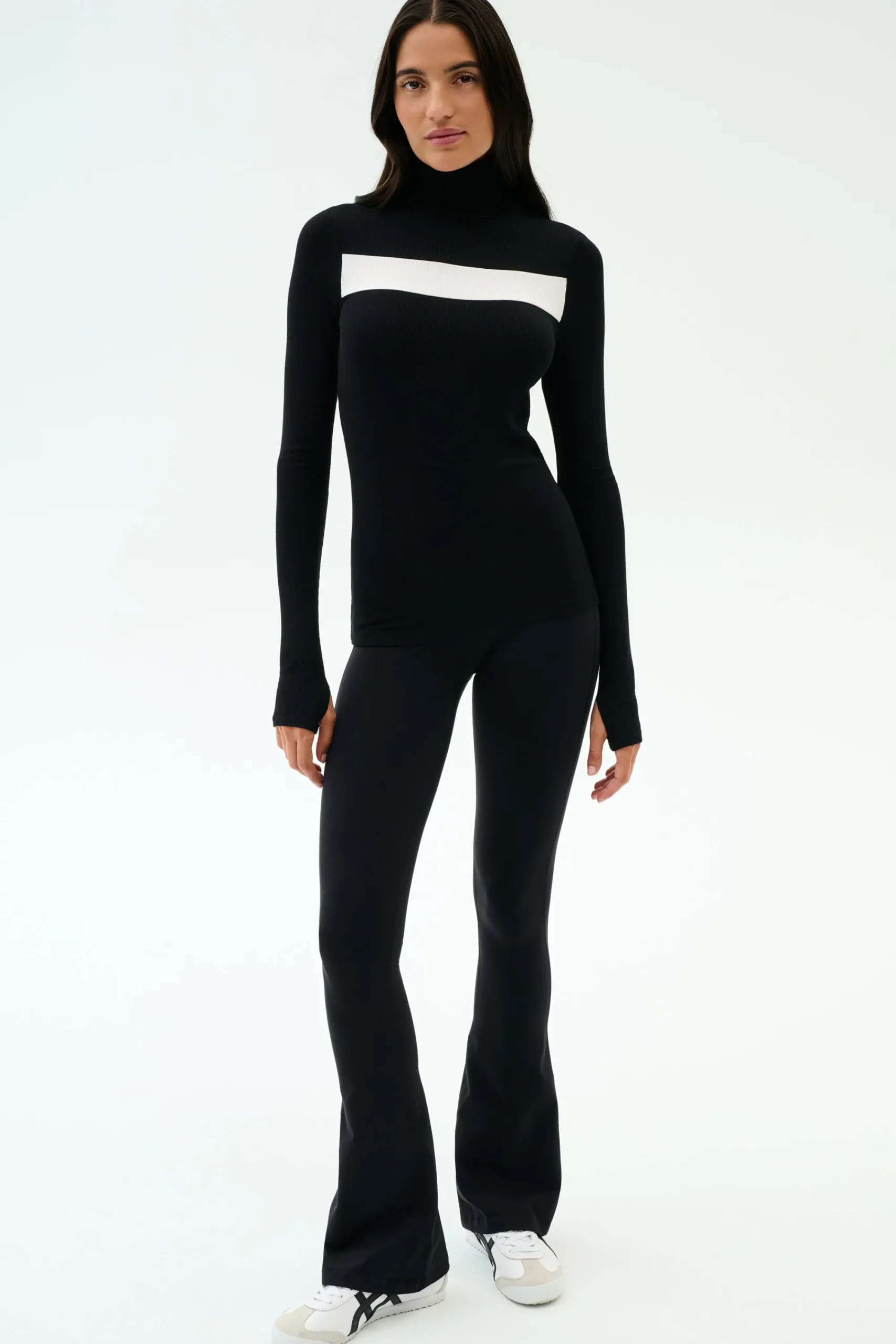 Hot Lennon Rib Turtleneck Tops & Tanks