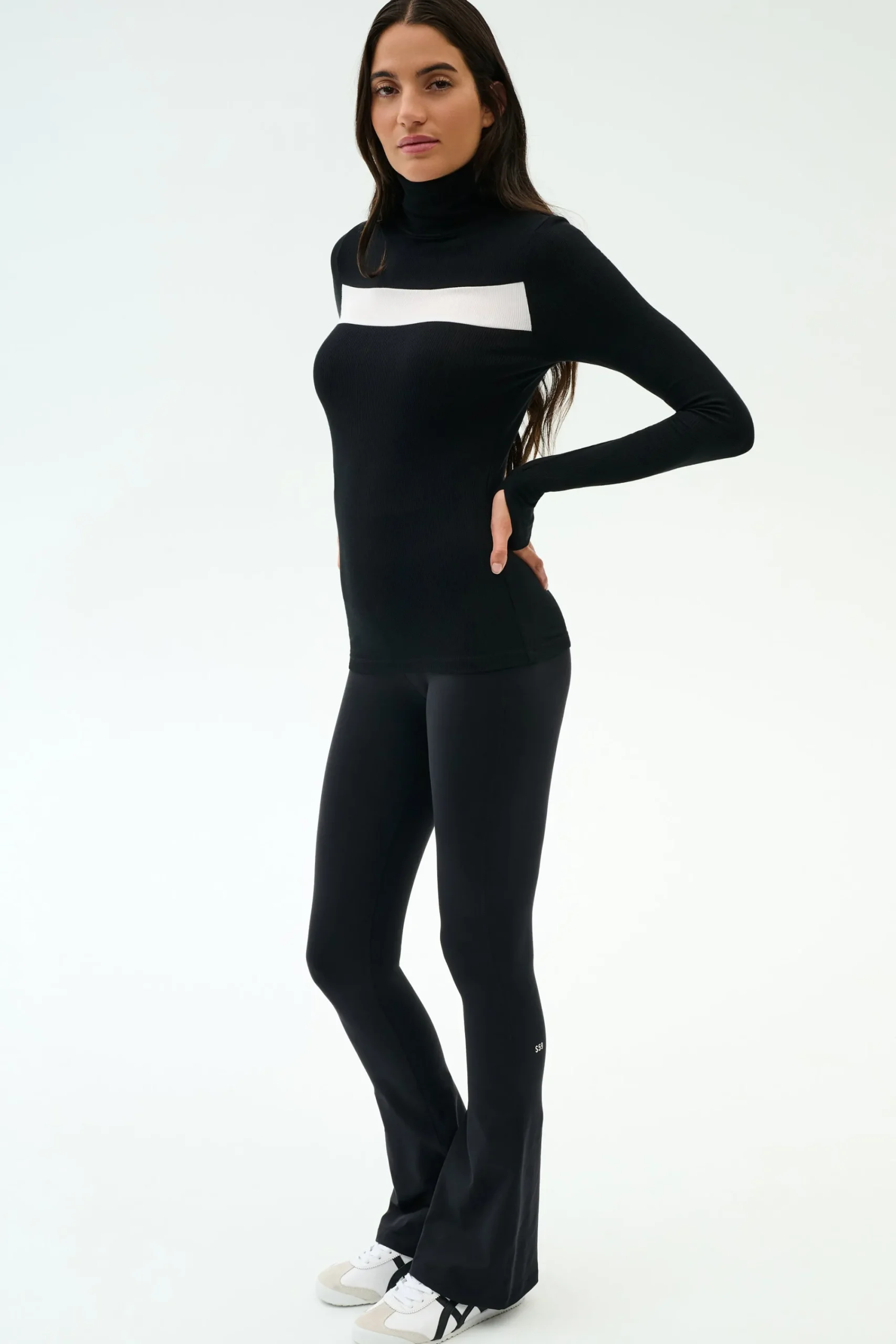 Hot Lennon Rib Turtleneck Tops & Tanks