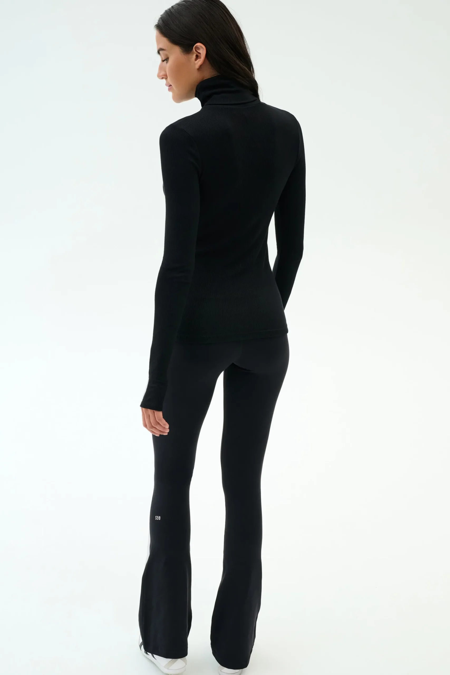 Hot Lennon Rib Turtleneck Tops & Tanks