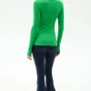 Sale Lennon Rib Turtleneck Tops & Tanks
