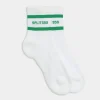 Hot Logo Stripe Quarter Socks Accessories