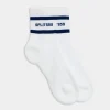 Fashion Logo Stripe Quarter Socks Accessories