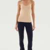 Fashion Loren Seamless Waist Length Tank Tops & Tanks