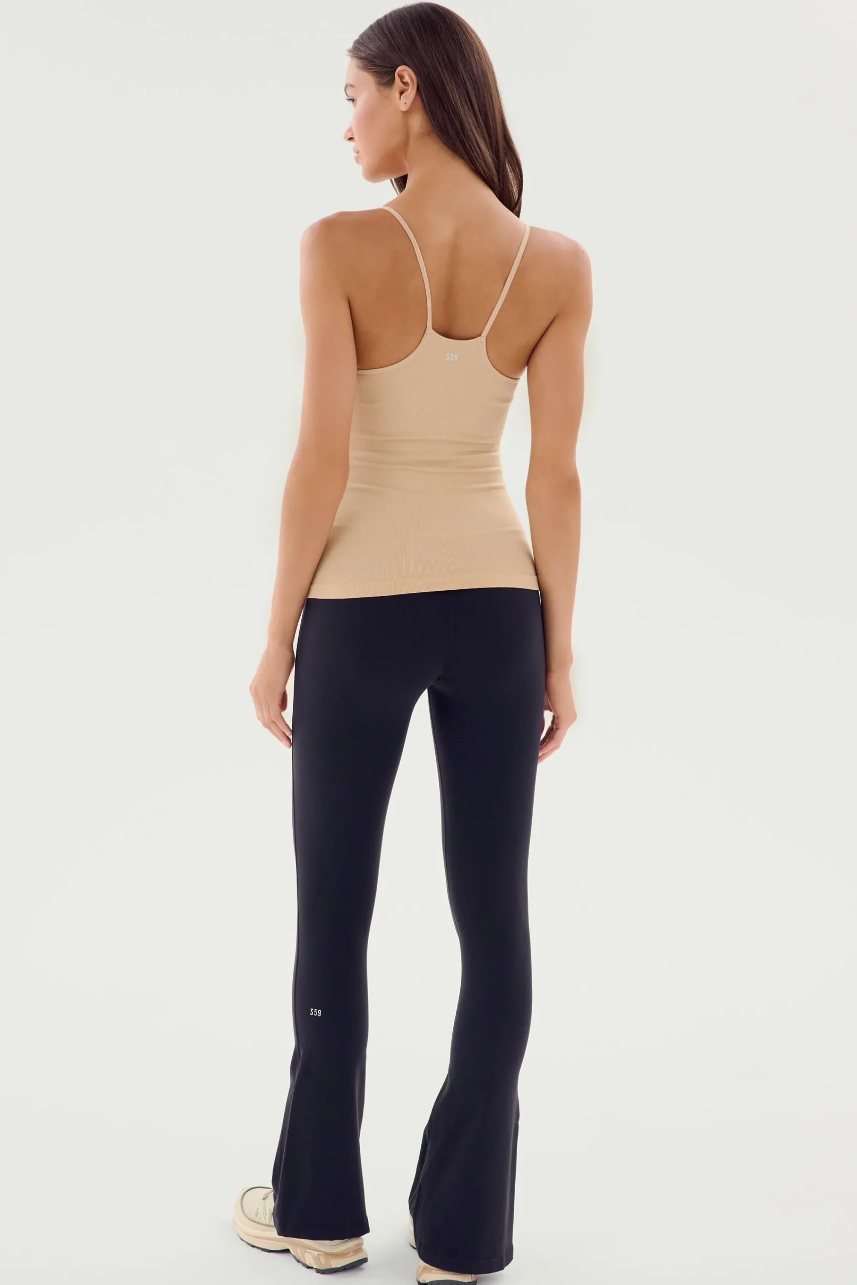 Fashion Loren Seamless Waist Length Tank Tops & Tanks