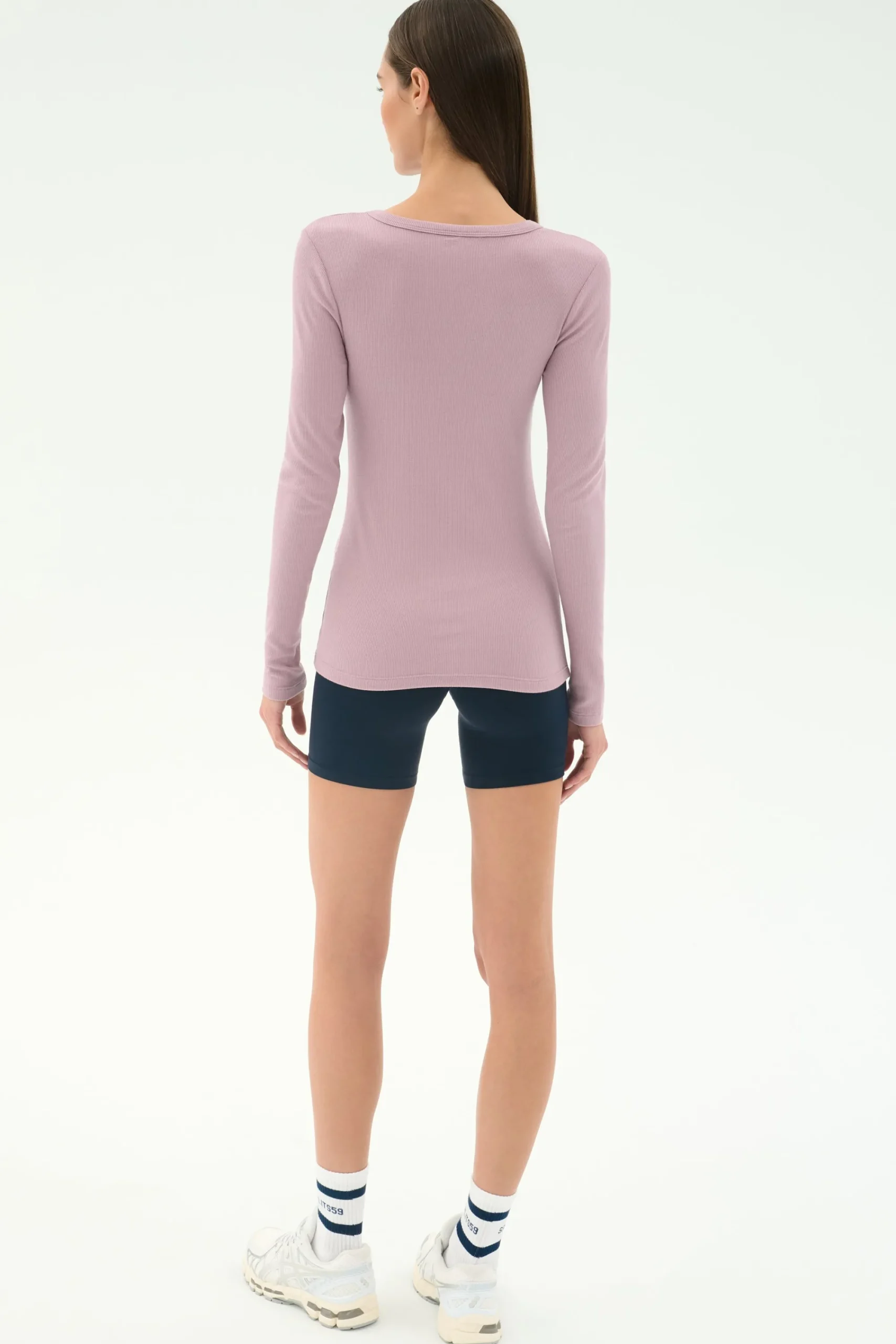 New Louise Rib Henley Tops & Tanks