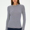 Fashion Louise Rib Long Sleeve Tops & Tanks