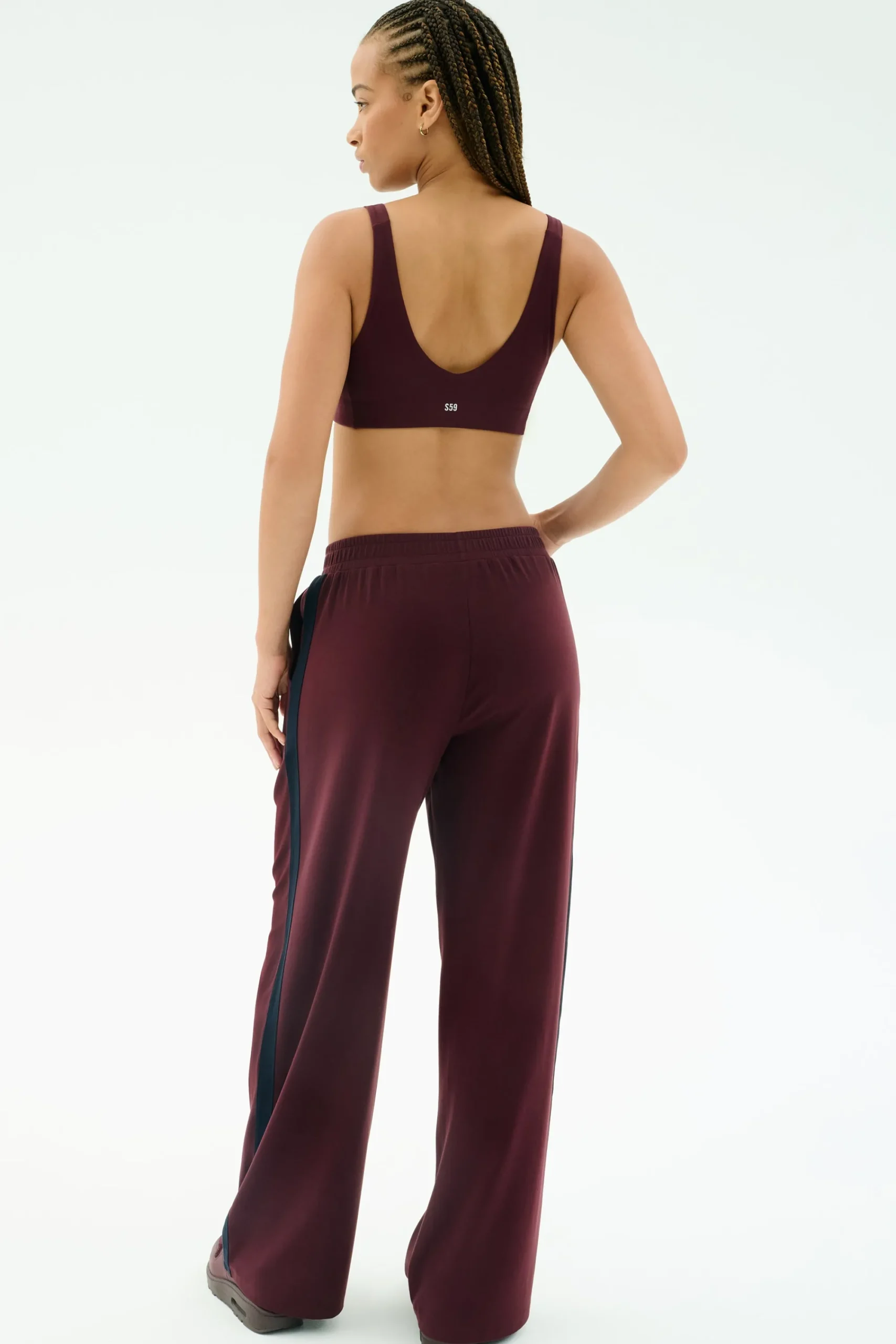 Hot Luca Airweight Trouser with Stripe Lifestyle Pants