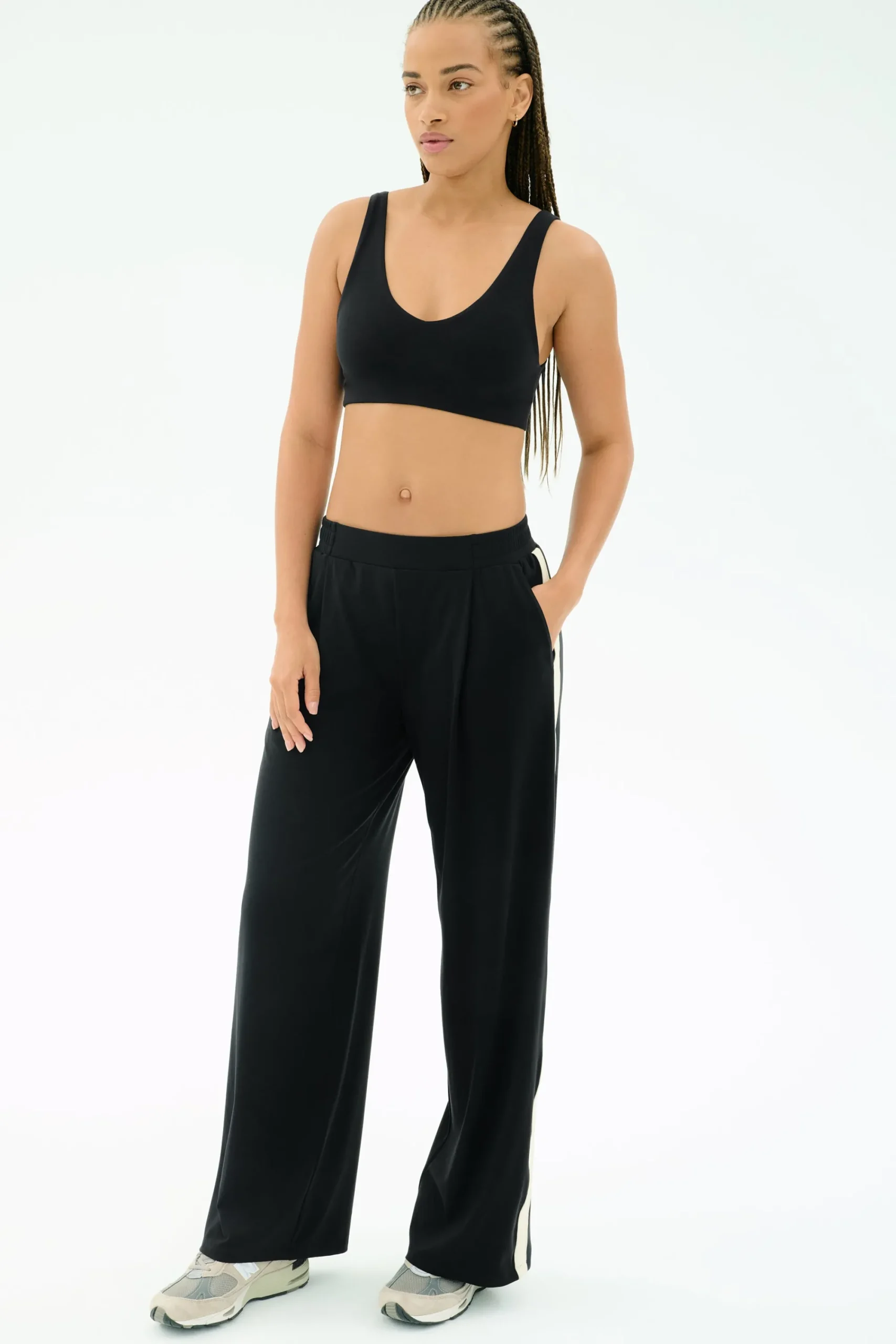 Sale Luca Airweight Trouser with Stripe Lifestyle Pants