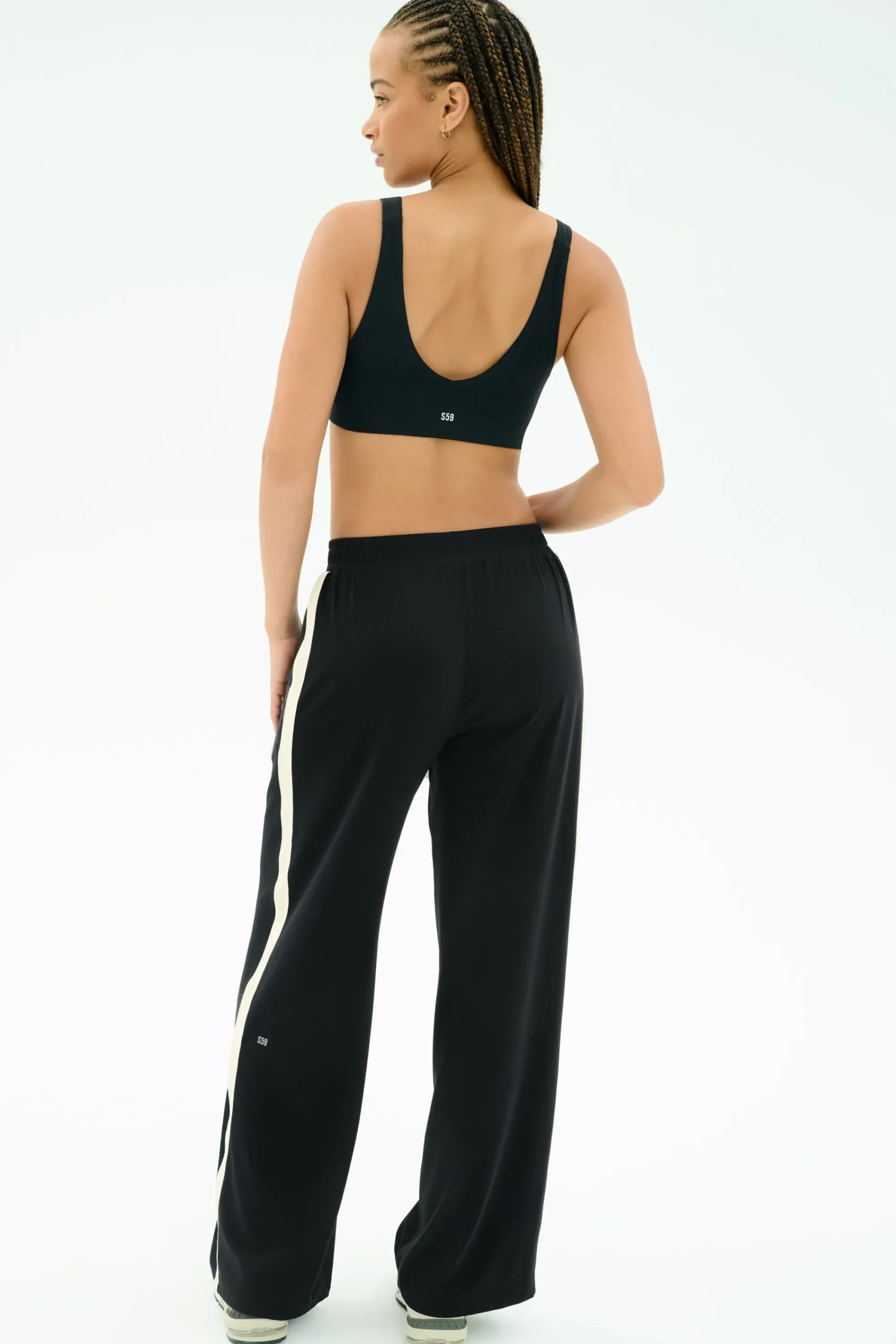 Sale Luca Airweight Trouser with Stripe Lifestyle Pants