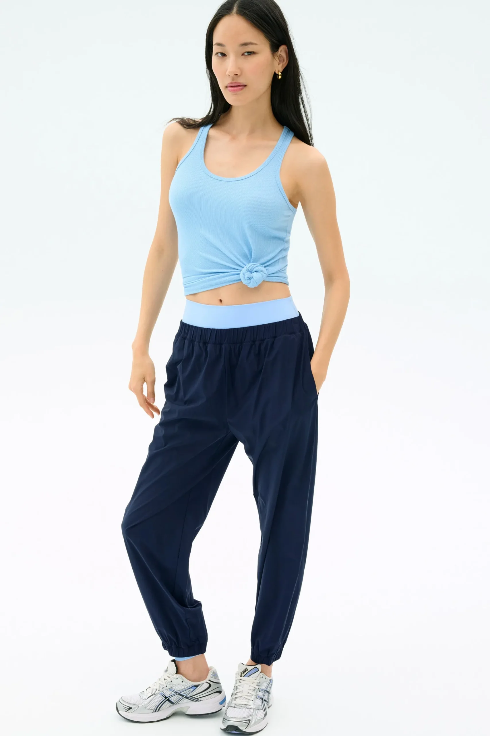 Fashion Megan Woven Nylon Jogger Sweats & Tracksuits