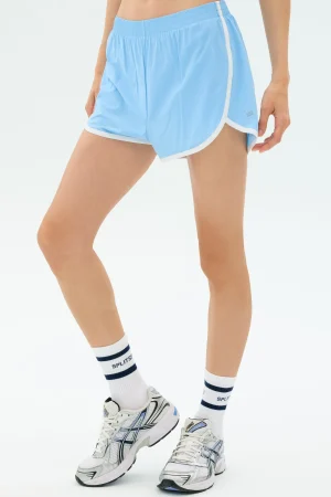 Online Megan Woven Nylon Run Short Shorts|Sweats & Tracksuits