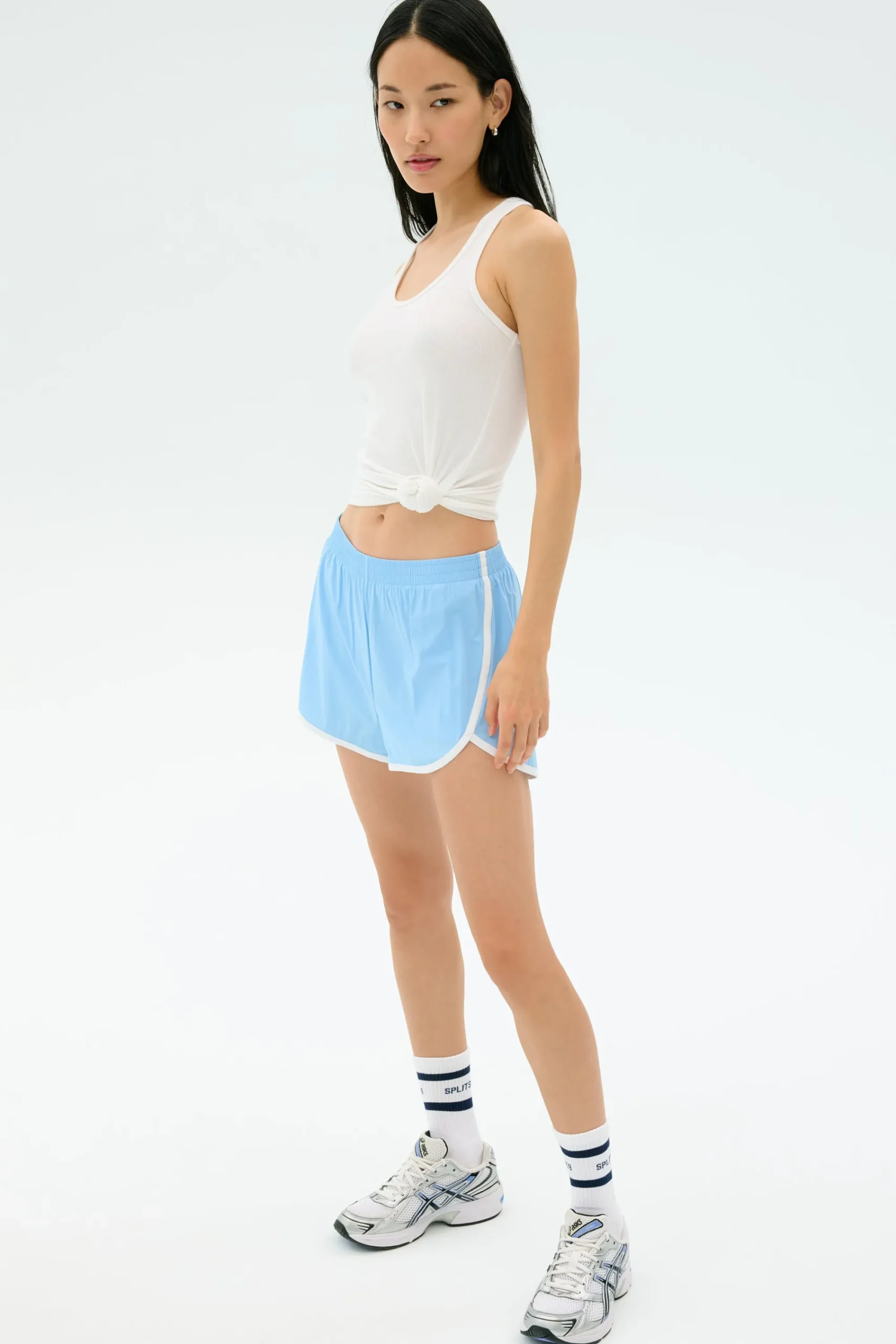 Online Megan Woven Nylon Run Short Shorts|Sweats & Tracksuits