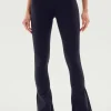Outlet Raquel High Waist Flare w/ Split Hem Flares