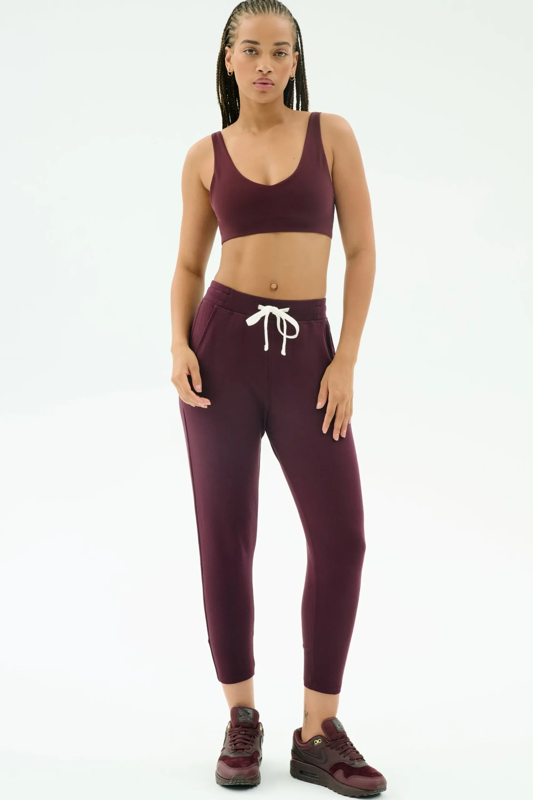 Sale Reena Fleece 7/8 Sweatpant Sweats & Tracksuits