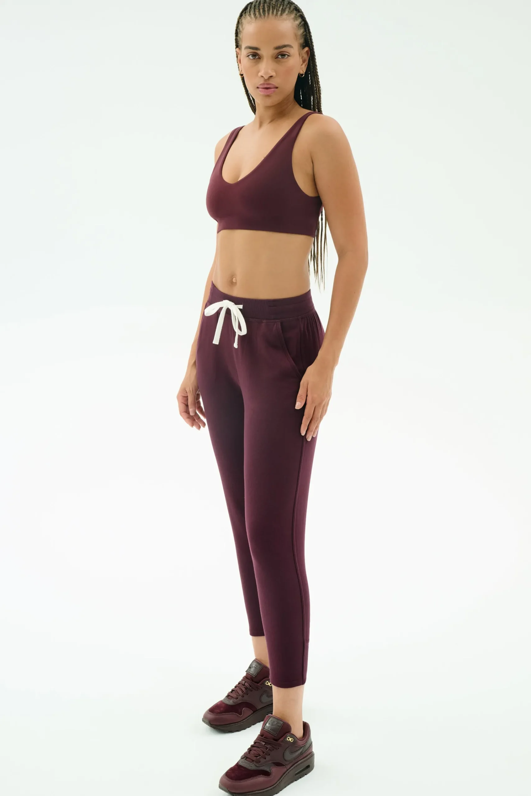 Sale Reena Fleece 7/8 Sweatpant Sweats & Tracksuits