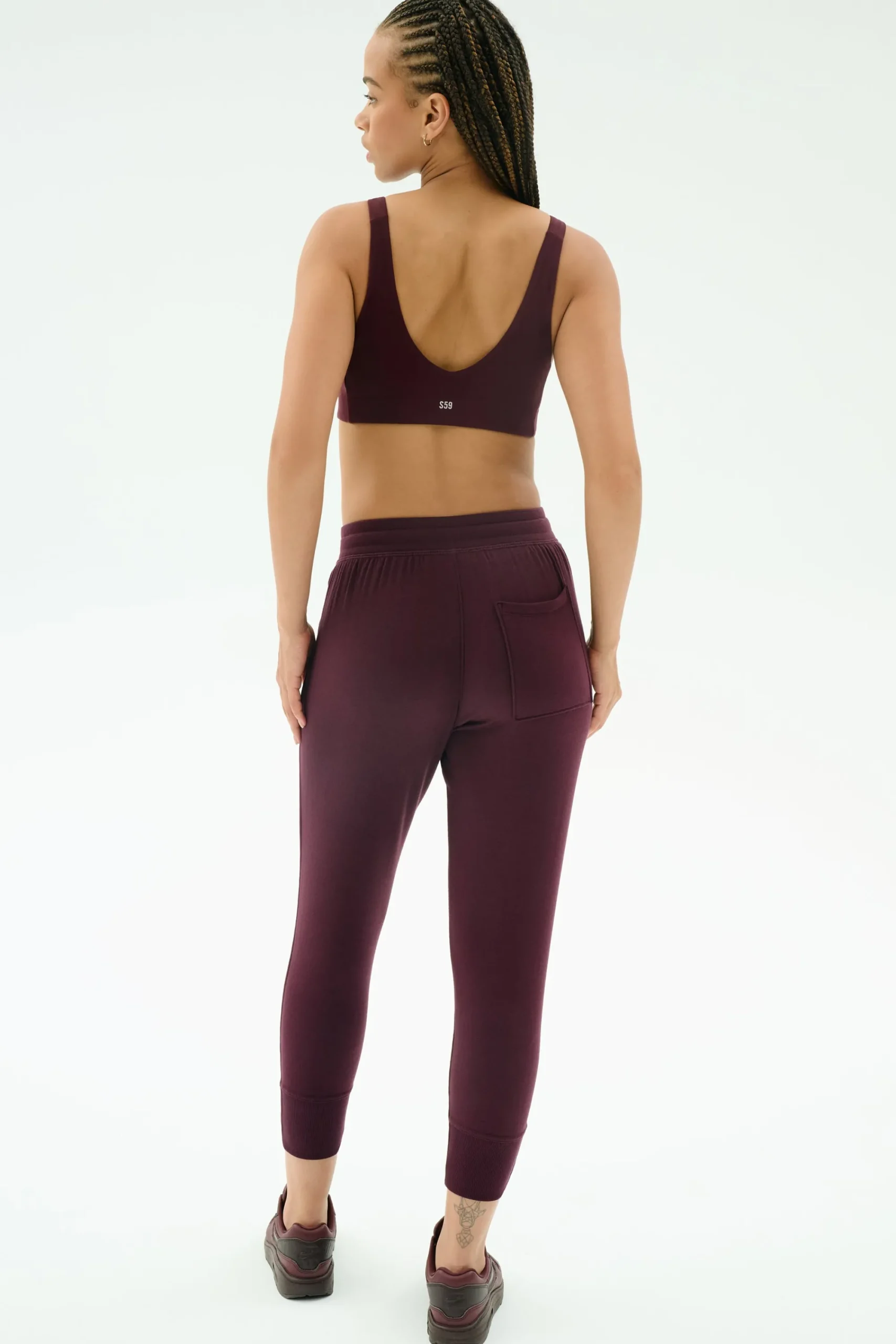 Sale Reena Fleece 7/8 Sweatpant Sweats & Tracksuits