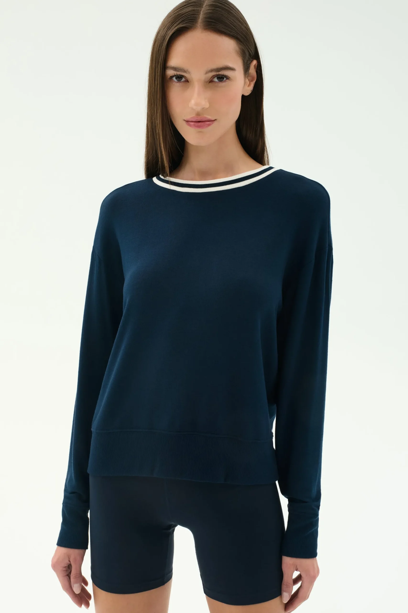 Discount Sonja Fleece Sweatshirt W/ Stripe Sweats & Tracksuits