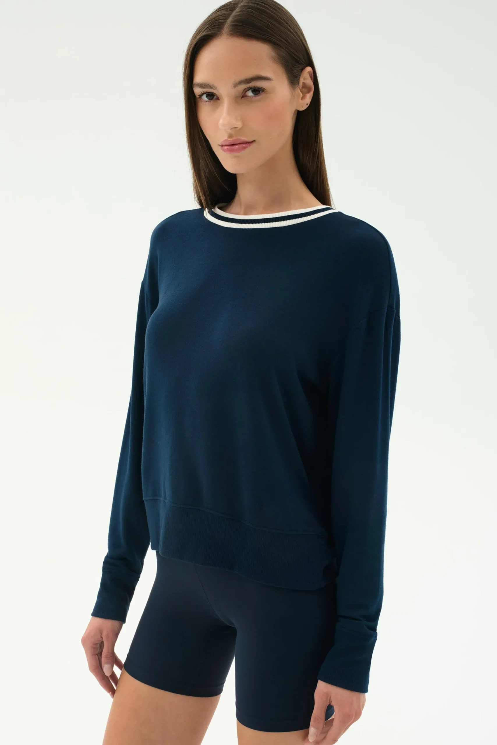 Discount Sonja Fleece Sweatshirt W/ Stripe Sweats & Tracksuits