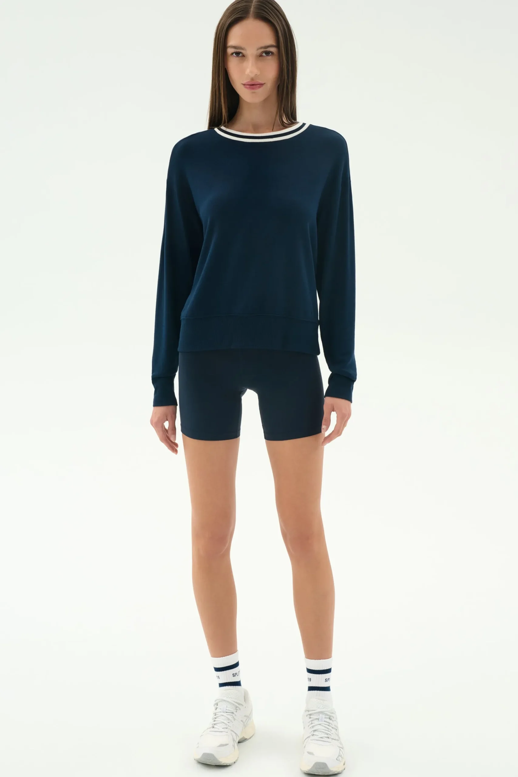 Discount Sonja Fleece Sweatshirt W/ Stripe Sweats & Tracksuits