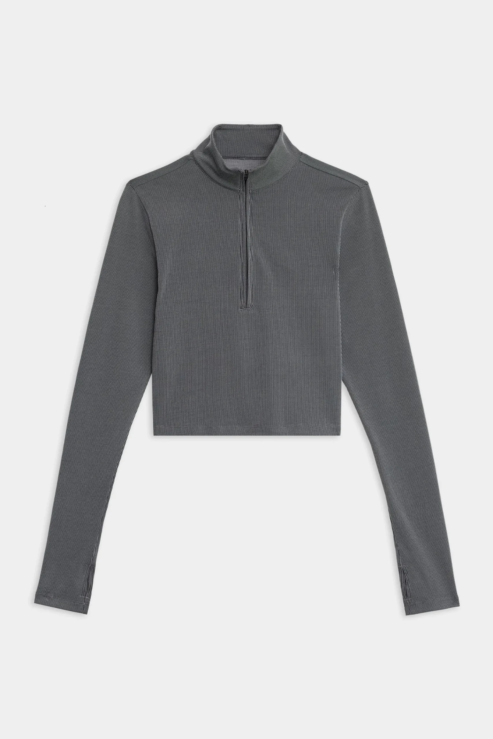 Outlet Stevie Active Rib Half Zip Outerwear|Tops & Tanks