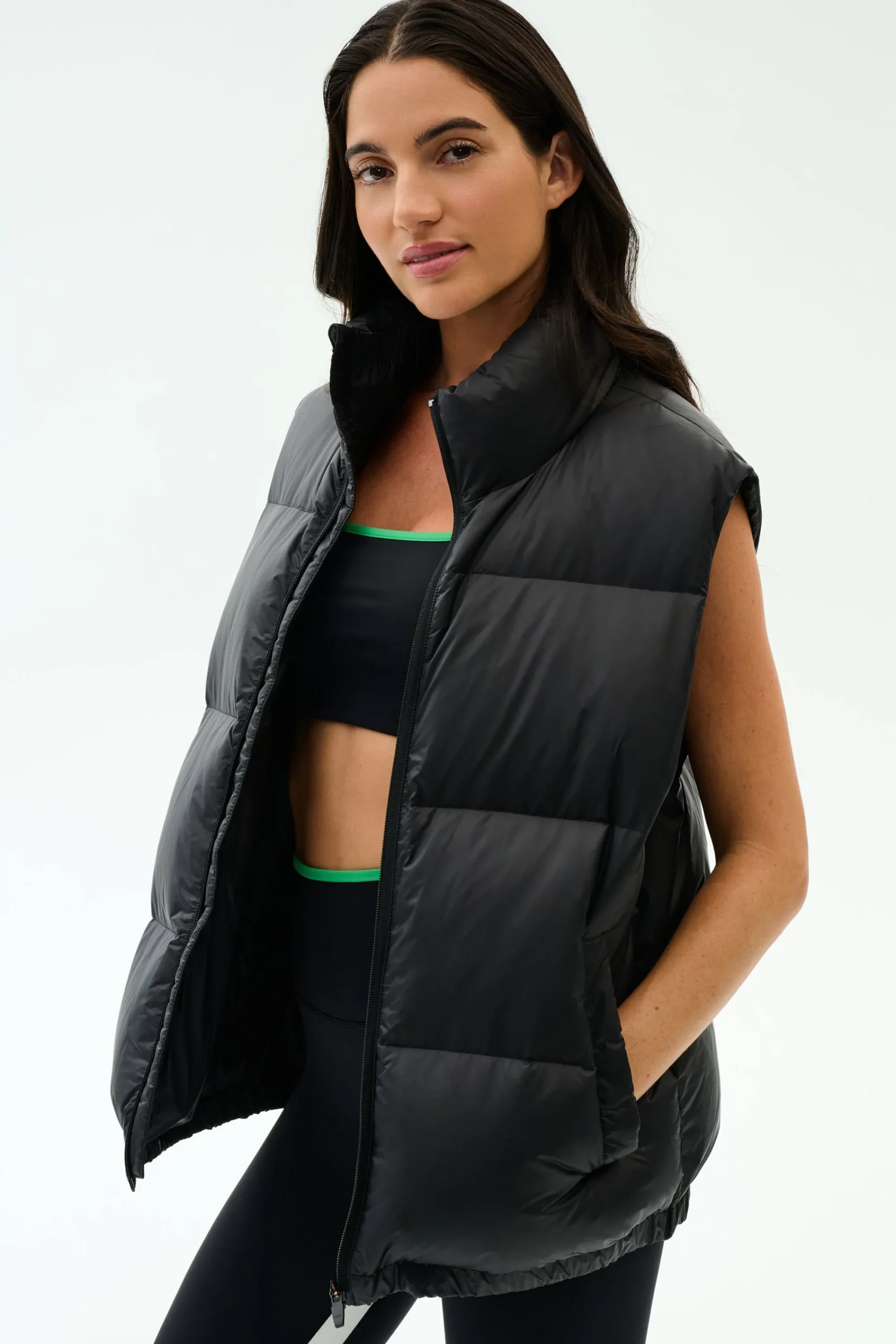 Outlet Summit Nylon Puffer Vest Outerwear