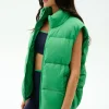 New Summit Nylon Puffer Vest Outerwear
